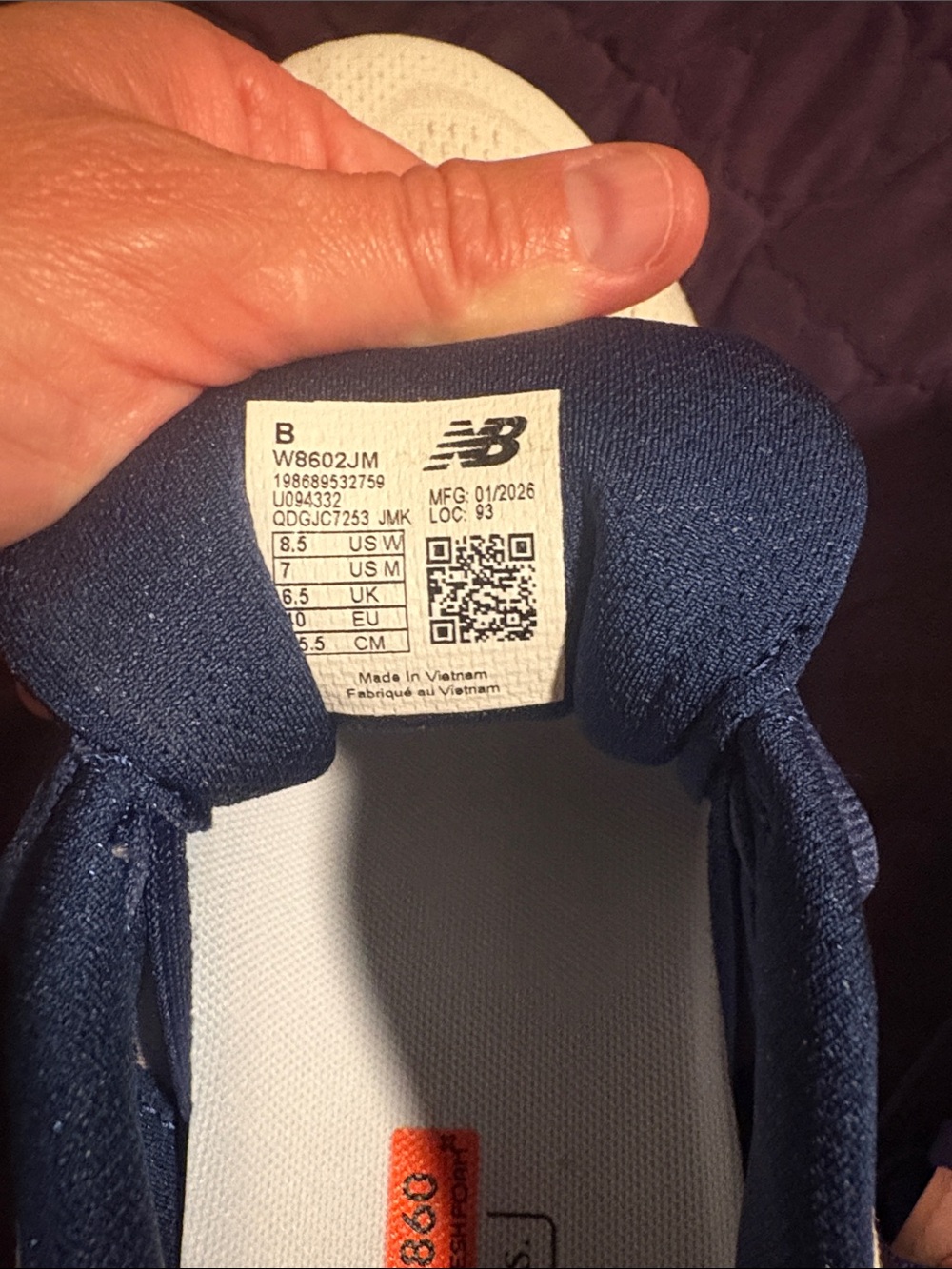New Balance Fresh Foam X 860v15 (new) - Picture 3 of 3